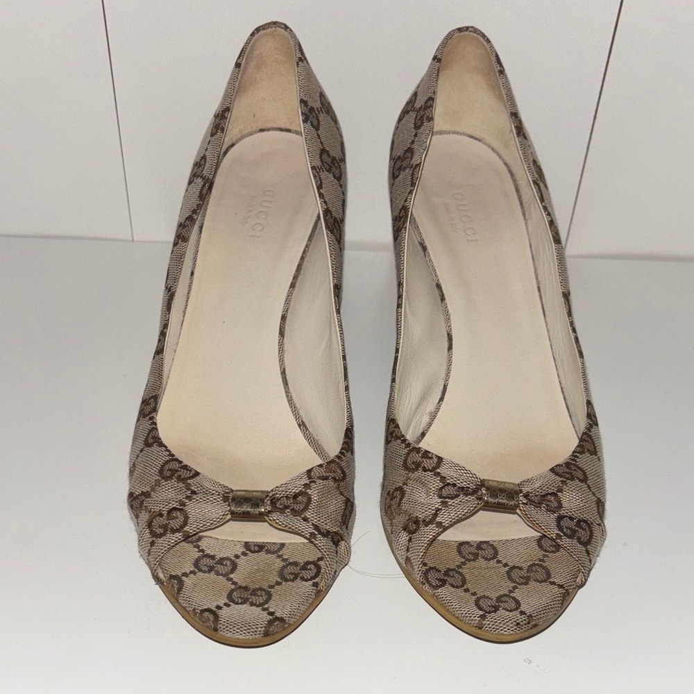 Gucci Women's Peep-Toe Heels
